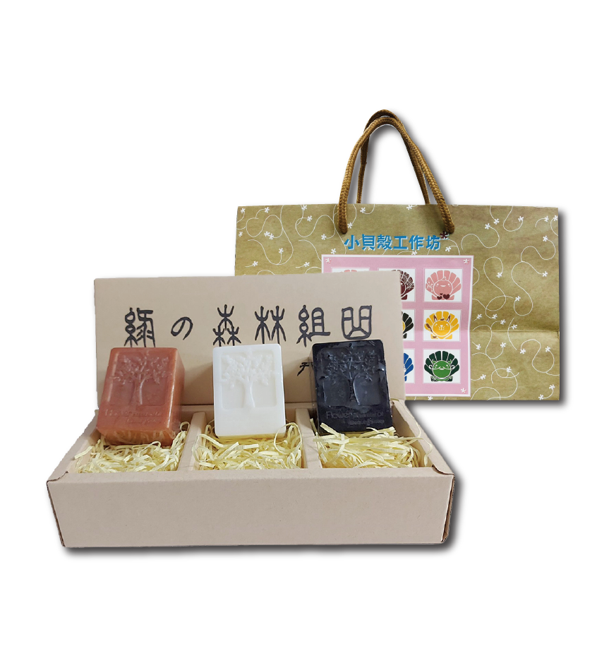 臺北市自閉症家長協會附設小貝殼工作坊 森林組合_大樹款｜三入組