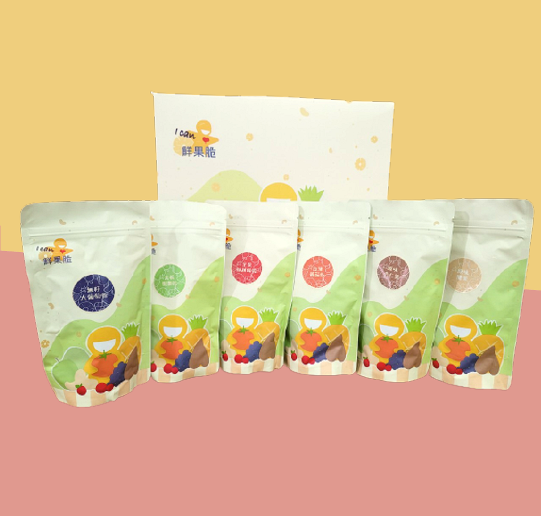 愛肯樂活工場 《愛肯》鮮果脆禮盒C(果乾&堅果禮盒)